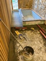 AAC FC spa floor plumbing repair 1 Dec2023