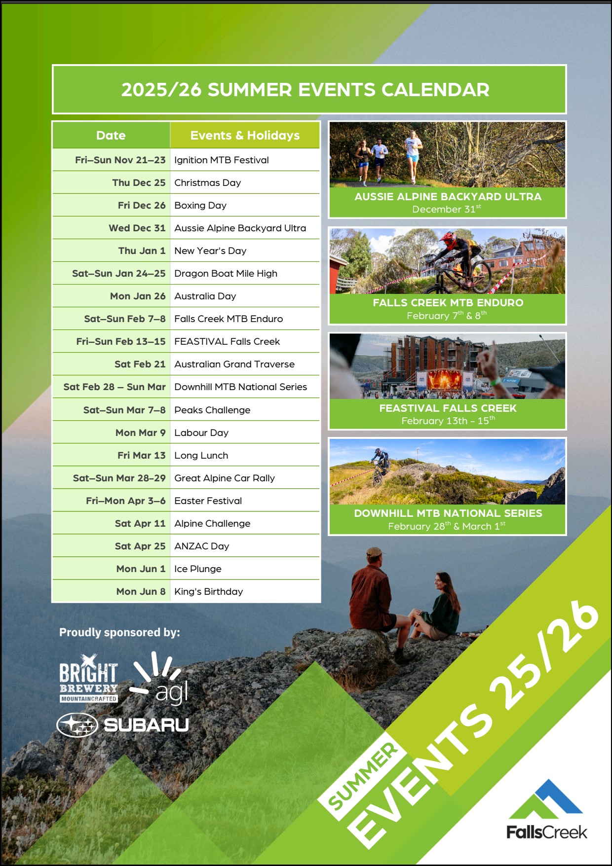 FC summer events 2526