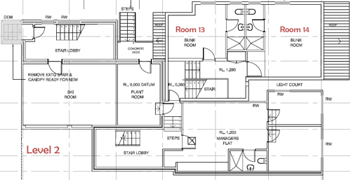level2 rooms
